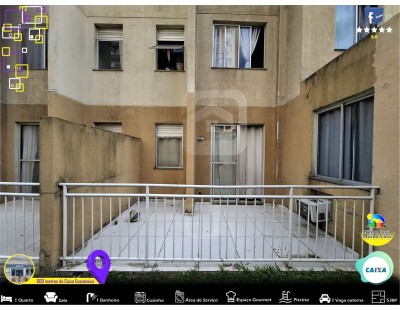  Apartamento Térreo com Garden com Lazer Completo - 600m do Centro de Belford Roxo