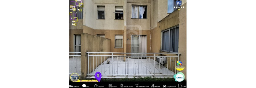 Apartamento Térreo com Garden com Lazer Completo - 600m do Centro de Belford Roxo