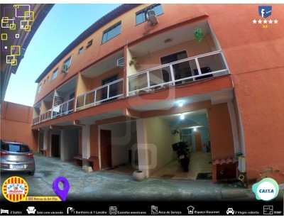 Casa Completa - Porteira fechada, 2 Suítes à 400 metros da Via Light