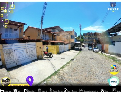 Casa Duplex, 600mts da Praça do Tropical, Entrada Independente, 2 Quartos, Espaço Gourmet